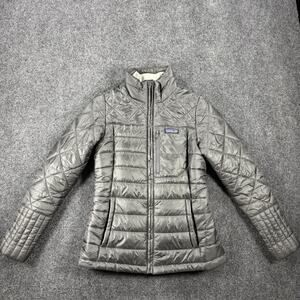 Patagonia Womens XS Nano Puff Jacket Gray Full Zip Insulated Coat